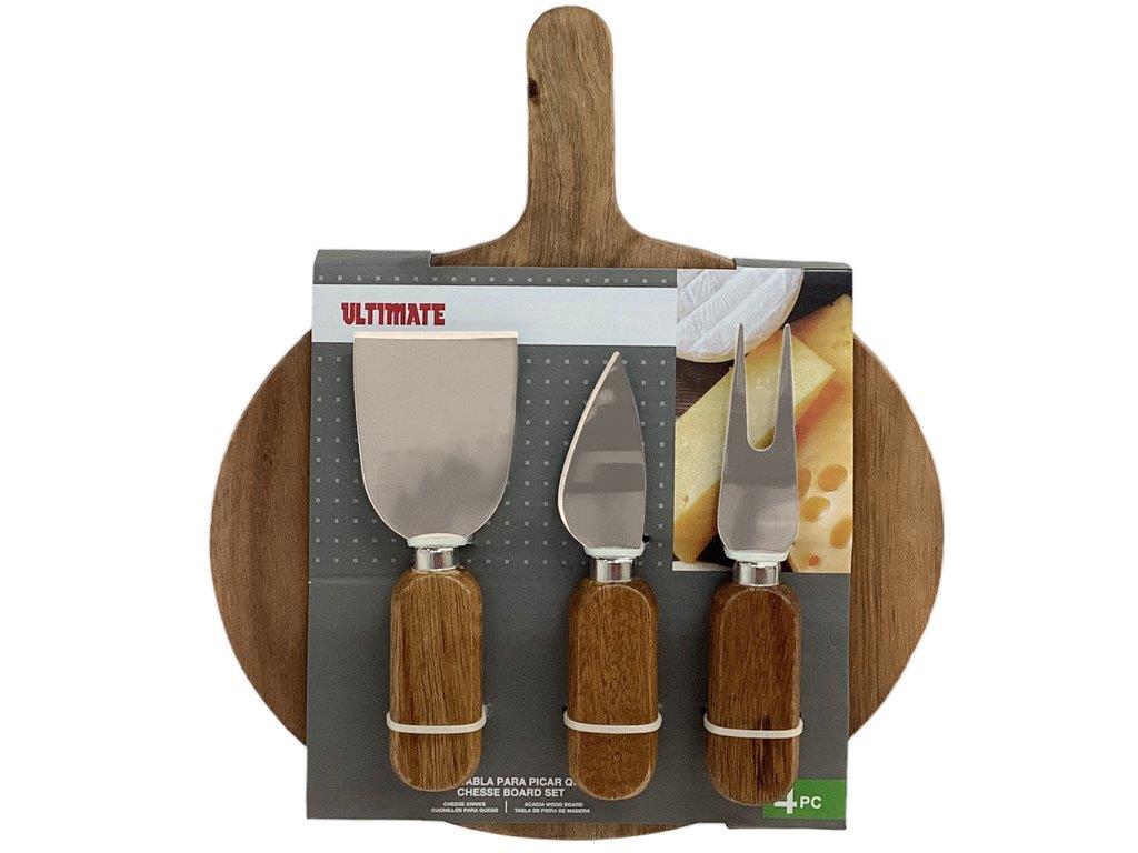 TABLA P/CORTAR QUESO 4PZA ULTIMATE