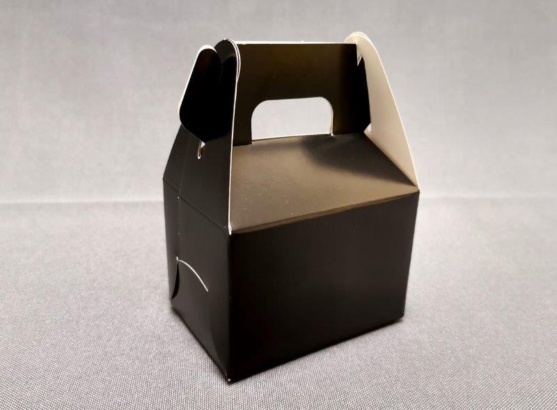 CAJA D/PAPEL (10“7“5CM)(12PCS) NEGRO