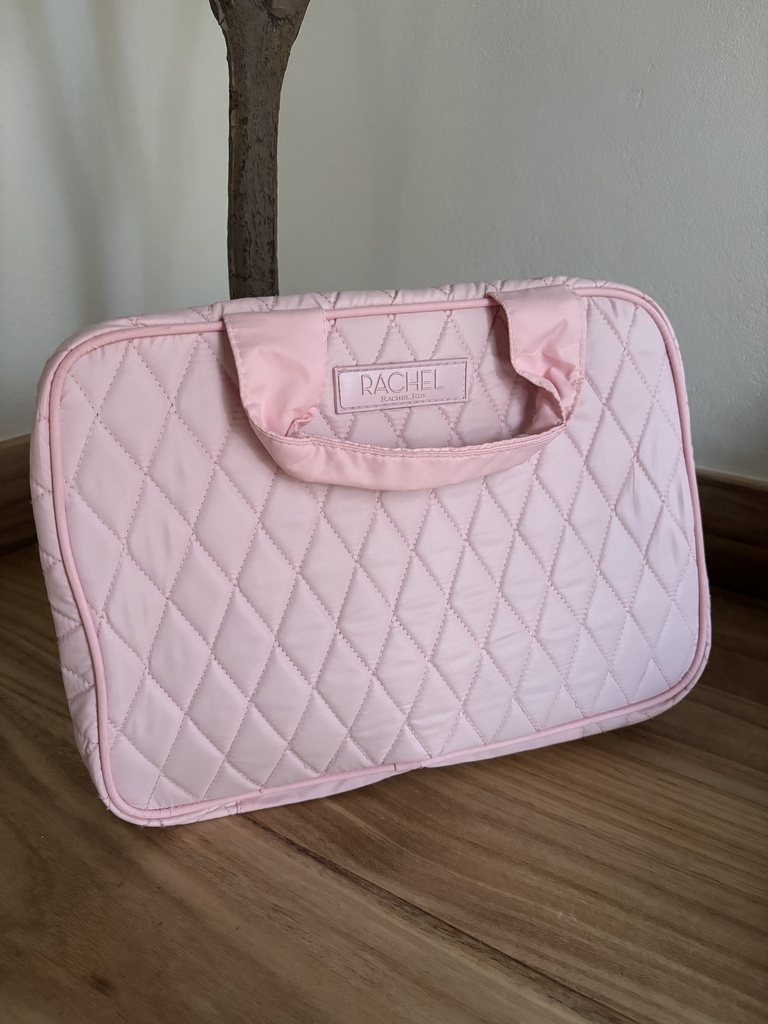 TRAVEL BAG ROSA 2 COMPARTIMENTOS