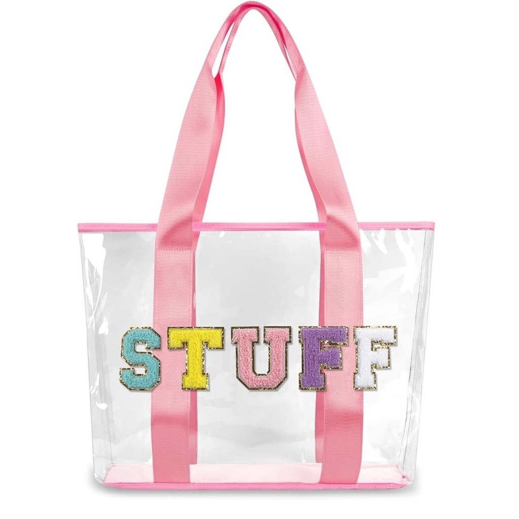 PLASTIC TOTE "stuff"