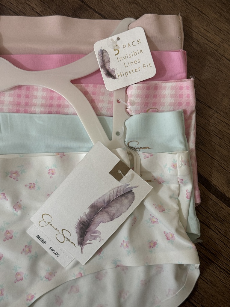 5PCS UNDERWEAR JESSICA SIMPSON "M"