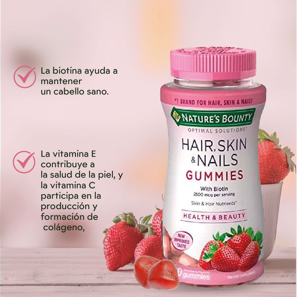 HAIR, SKIN & NAILS VITAMINAS