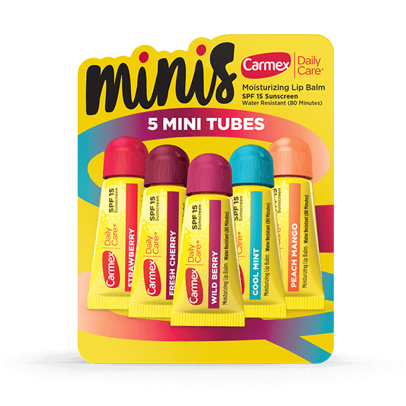 CARMEX 5 MINI TUBES