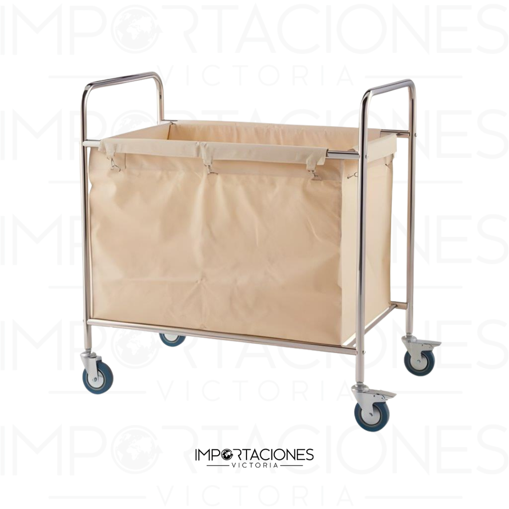 CARRITO C/ CANASTA  P/ LAVANDERIA 725-02010