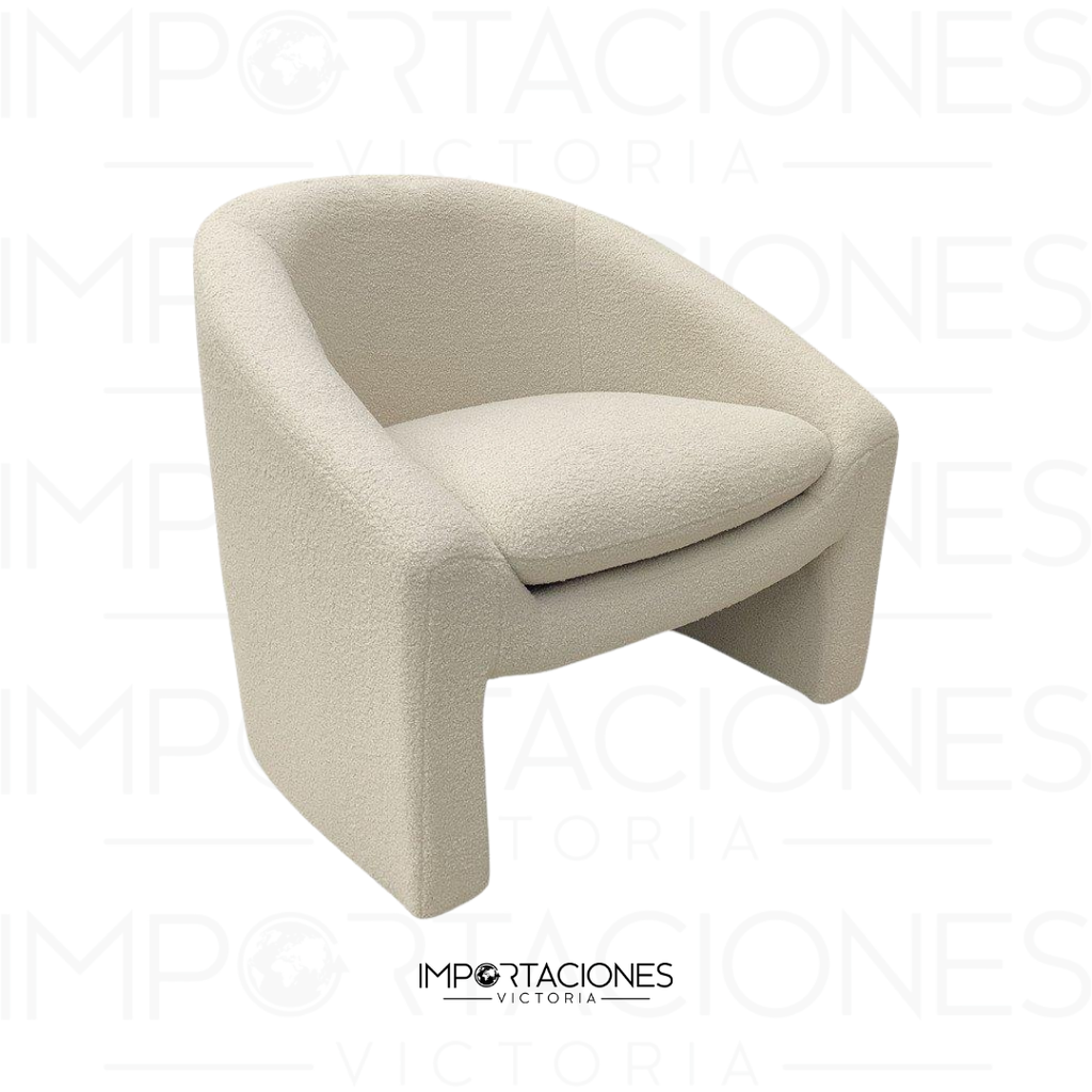 SILLA COLOR CREMA 82X74X72CM 863-FRM063-001