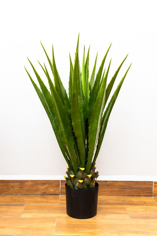 PLANTA ARTIFICIAL, 1.00 MT, AGAVE SISAL MAGUEY