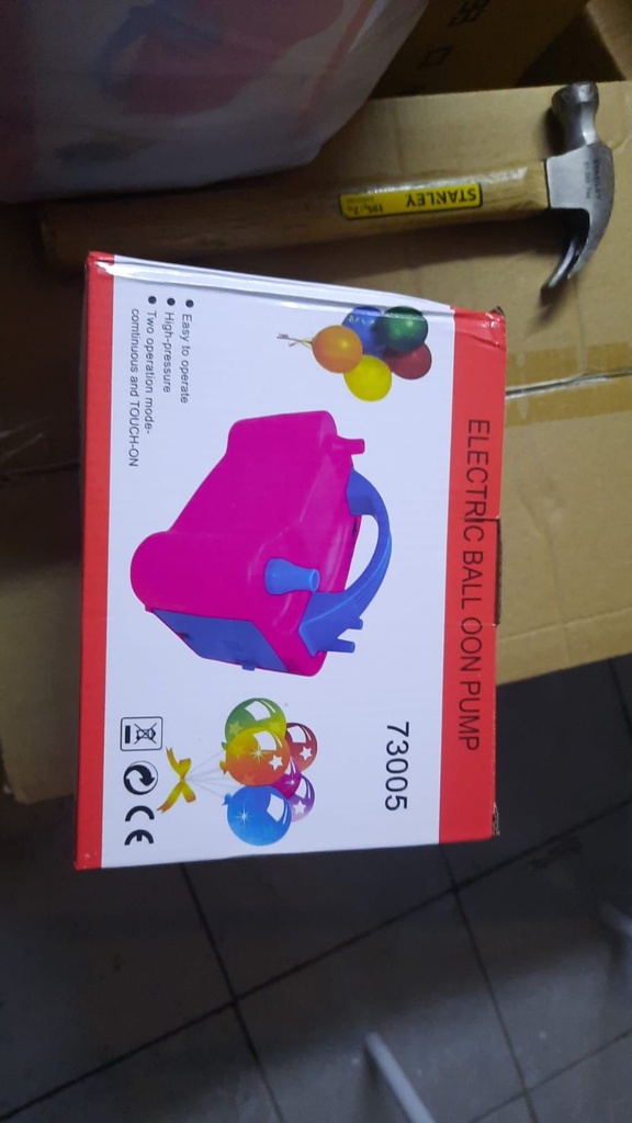 MAQUINA P/ INFLAR GLOBOS 20.5X16.5X14.5CM