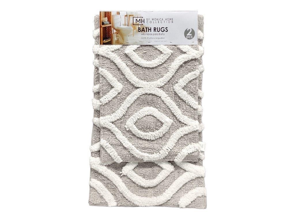 ALFOMBRA P/BAÑO 2 PZAS