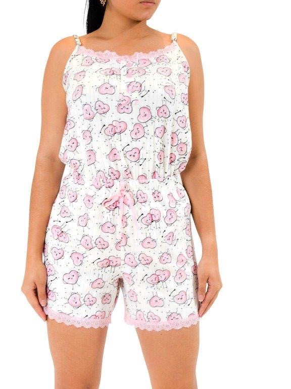 PIJAMA SHORT P/ SRAS S/M S-XL