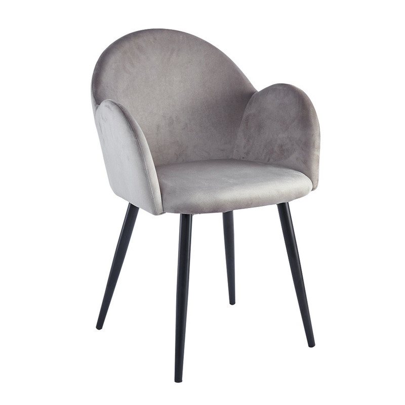 SILLA DE COMEDOR COLOR BEIGE METAL