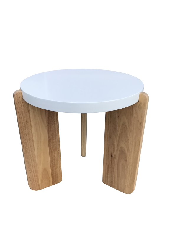 MESA DE CENTRO BLANCO -CREMA FRM065-008