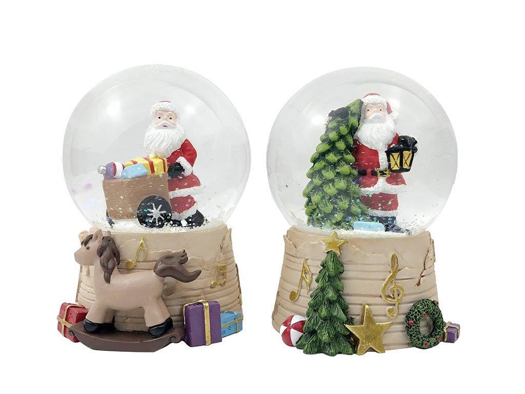 ADORNO SANTA 8X11X8.5CM MULTICOLOR