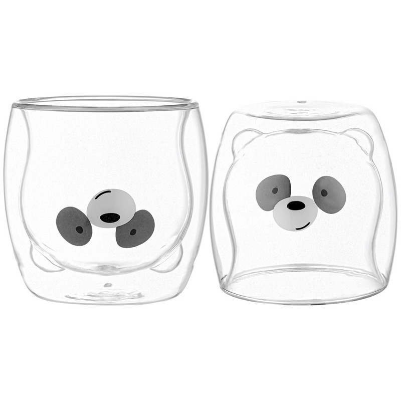 VASO DE OSITO PANDA DE 250ML 