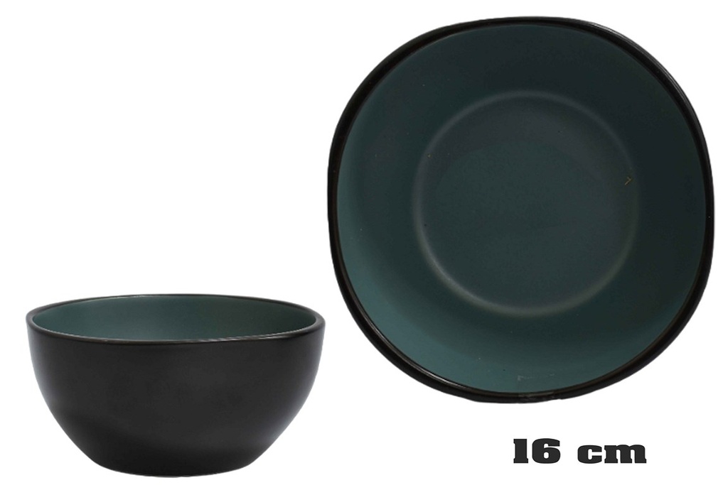 BOWL DE PORCELANA NEGRO