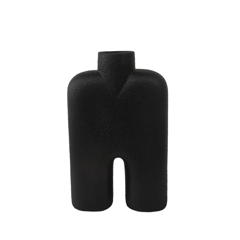 FLORERO NEGRO 8.5X36X22.5CM