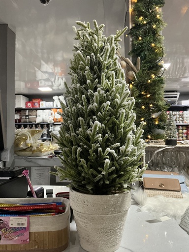 [iv-1481] ÁRBOL NEVADO C/ MACETA