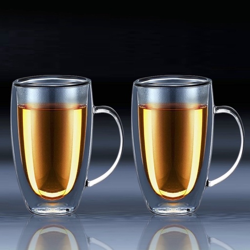 [IV-1556] TAZA DE VIDRIO DE 400ML