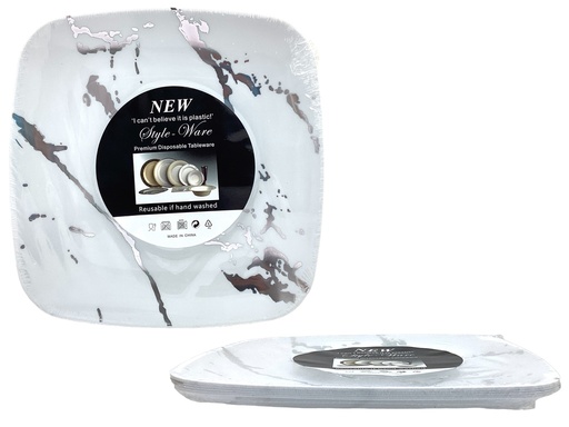 [IV-1673] PLATO DESECHABLES 6PZAS  8.5"