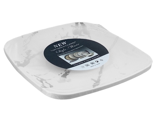 [IV-1674] PLATO DESECHABLES 6PZAS  8.5"