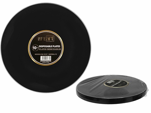 [IV-1663] PLATOSDESECHABLES10PZS 10.25"