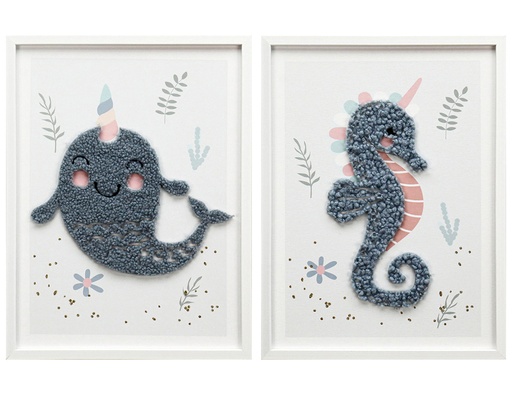 [IV-1719] CUADRO C/MARCO 30X40X1.8CM