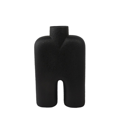 [IV-1729] FLORERO NEGRO 8.5X36X22.5CM