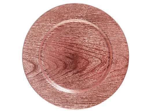 [IV-1766] PORTA PLATO 33X33X2M ORO ROSA