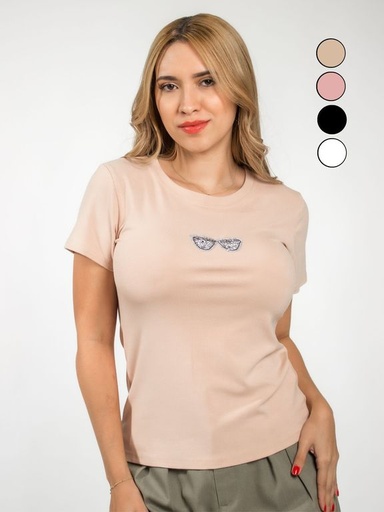 [IV-1820] CAMISA  P/SRAS M/C S-XL