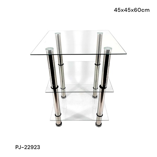 [IV-1891] MESA DE VIDRIO 45*45“60CM 