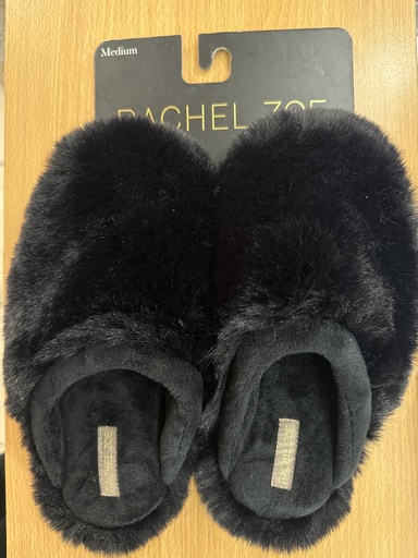 [HYGRL0048] PANTUFLAS NEGRAS RACHEL ZOE "M"