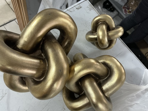 [IV-2399] BOLA CADENA COLOR DORADO 4571G