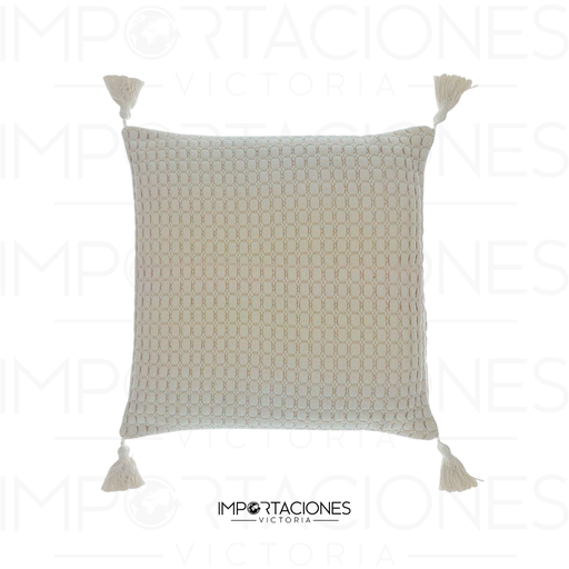 [IV-3218] COJIN CREMA BLANCO  730-40973