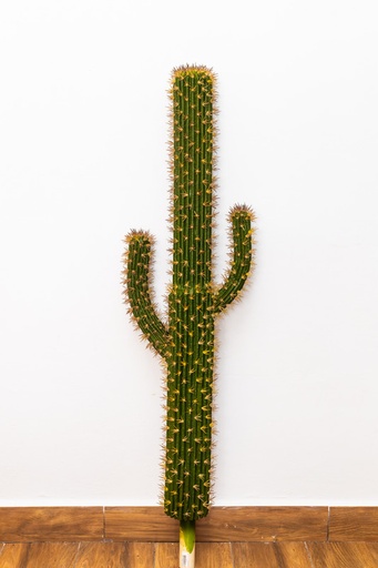 [IV-0009] PLANTA ARTIFICIAL, 1.15 MTS, CACTUS VERDE
