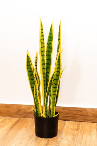 [IV-0070] PLANTA ARTIFICIAL, 70 CM, SANSEVIERIA VERDE CLARO PEQUEÑA