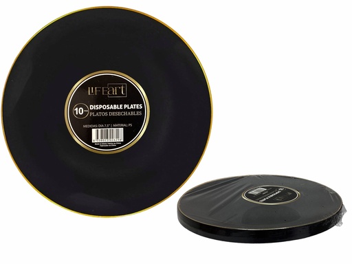 [IV-0403] PLATOS DESECHABLES 10PZS 7.5"