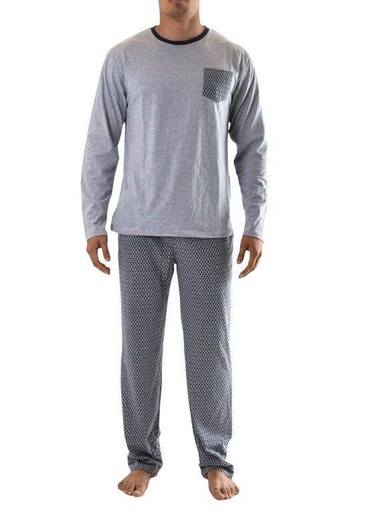 [IV-0588] PIJAMA PANTALON M/L P/ SRES S-XL