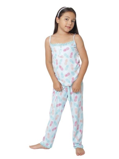 [IV-0592] PIJAMA PANTALON S/M P/ NINAS 10-16