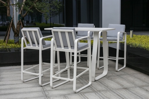 [IV-0787] JUEGO DE COMEDOR D/ METAL PARA EXTERIOR