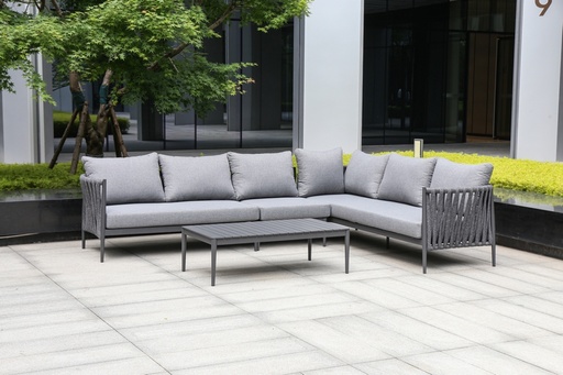 [IV-0820] SET DE SOFA SECIONAL + MESA DE CENTRO